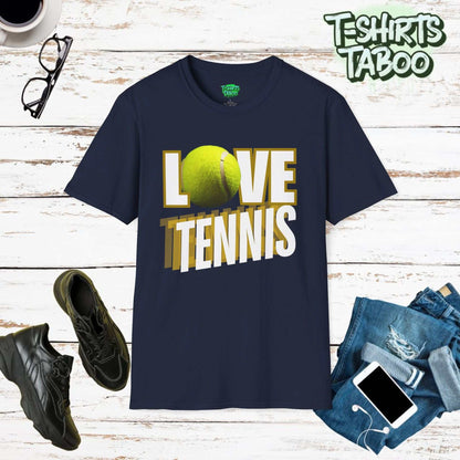 Celebrate your passion for tennis with our Love Tennis Unique T-Shirt. Perfect for players and fans everywhere, this tennis tee combines style and sport effortlessly