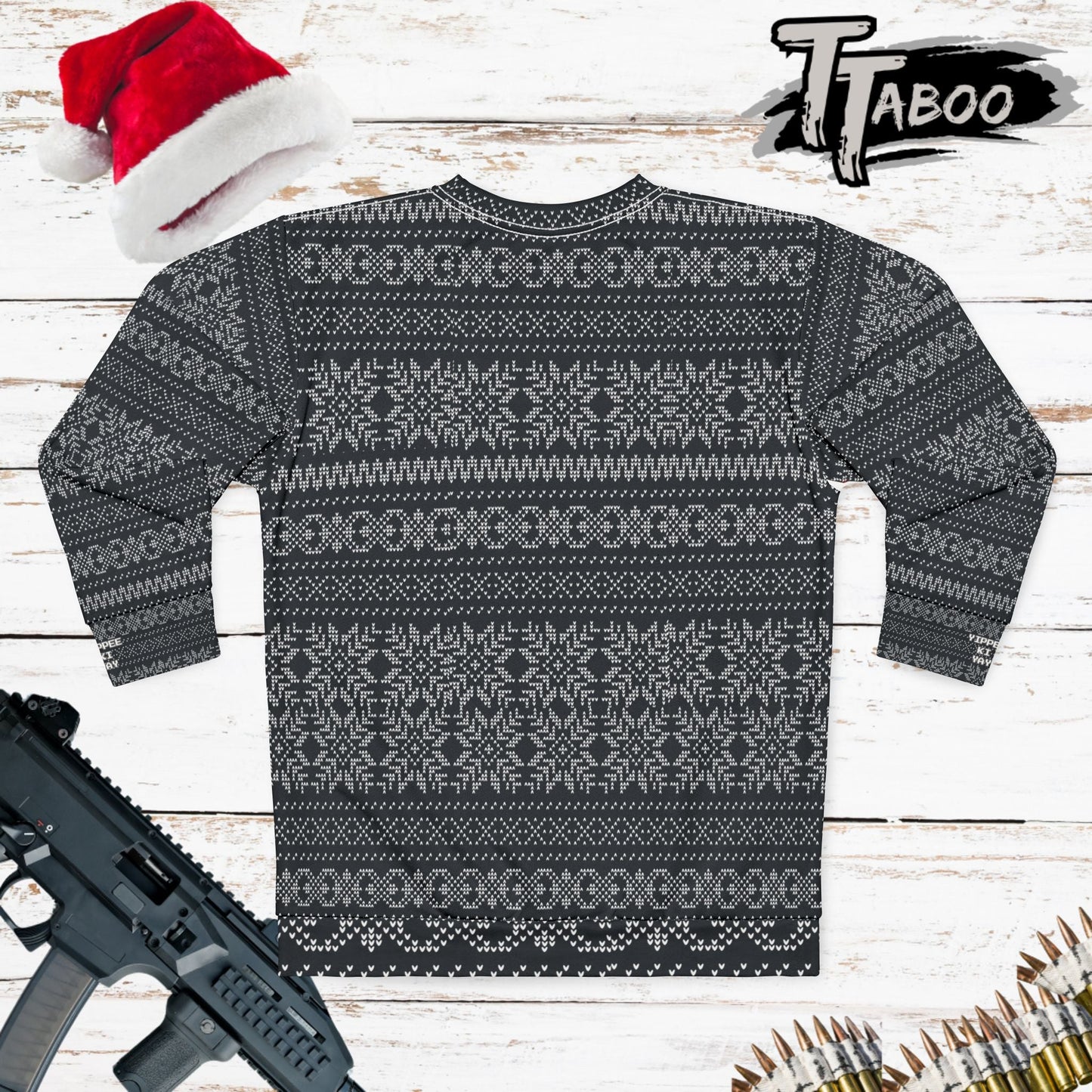 Our Die Hard Ugly Christmas sweater or Die Hard Christmas Jumper offers a alternative to the ho ho ho now i have a machine gun sweaters that are avalalible on the market. is the ultimate conversation starter