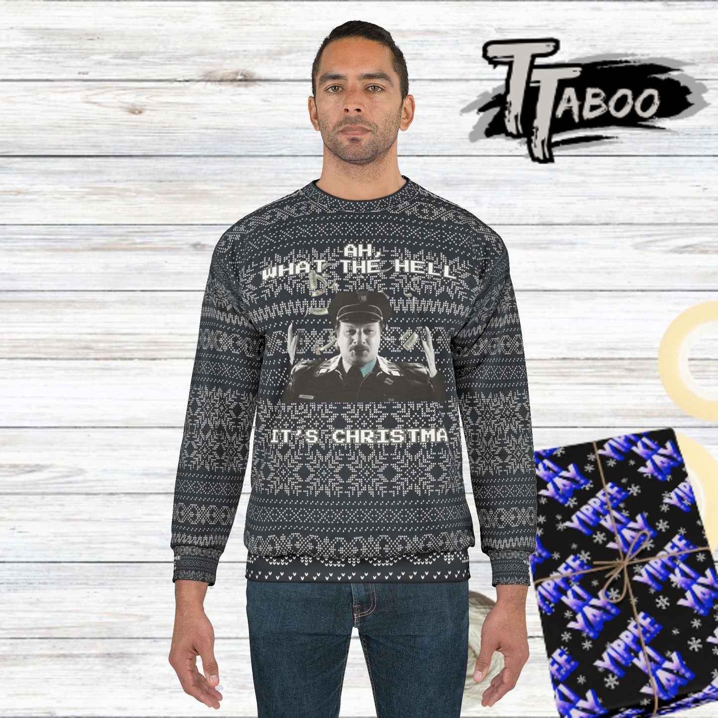 Our Die Hard Ugly Christmas sweater or Die Hard Christmas Jumper offers a alternative to the ho ho ho now i have a machine gun sweaters that are avalalible on the market. is the ultimate conversation starter