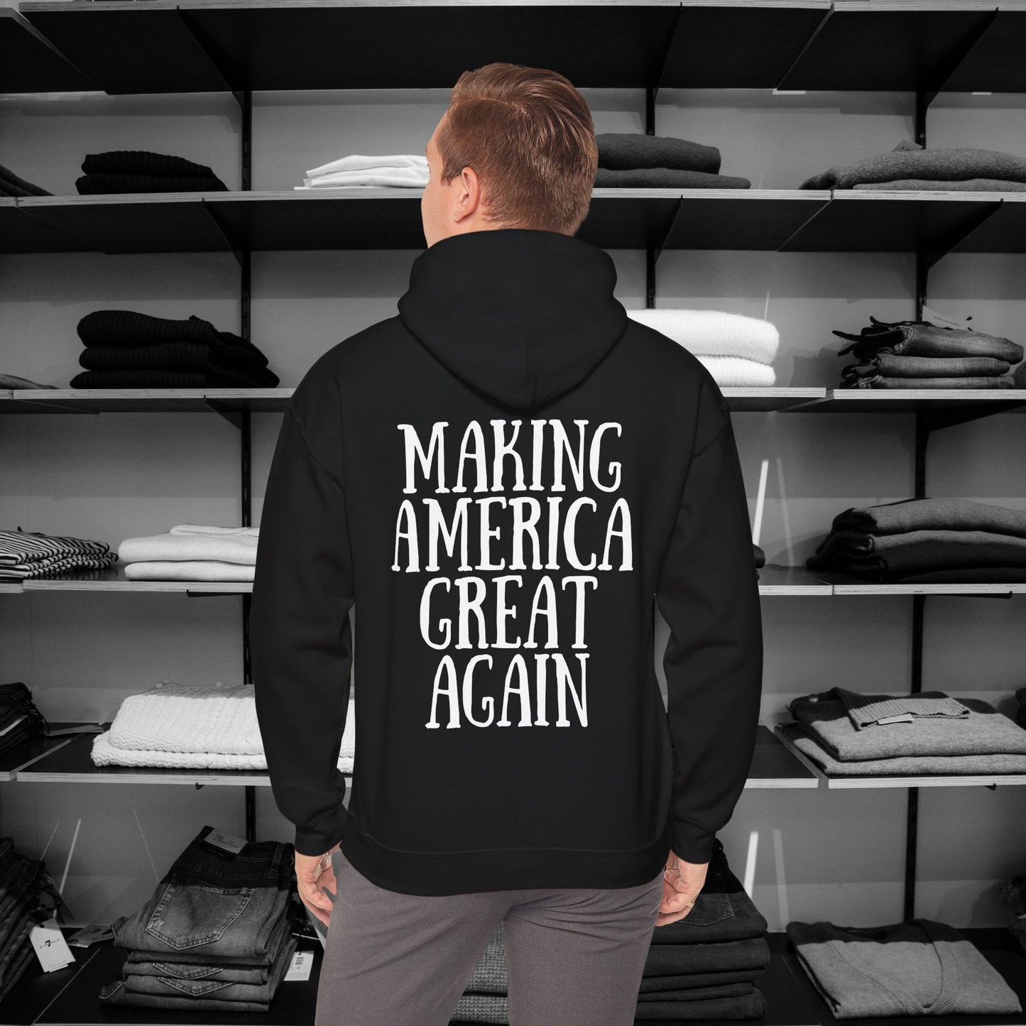 45 to 47: A Vinyl-Inspired Presidential Legacy Trump Shirts & Hoodies