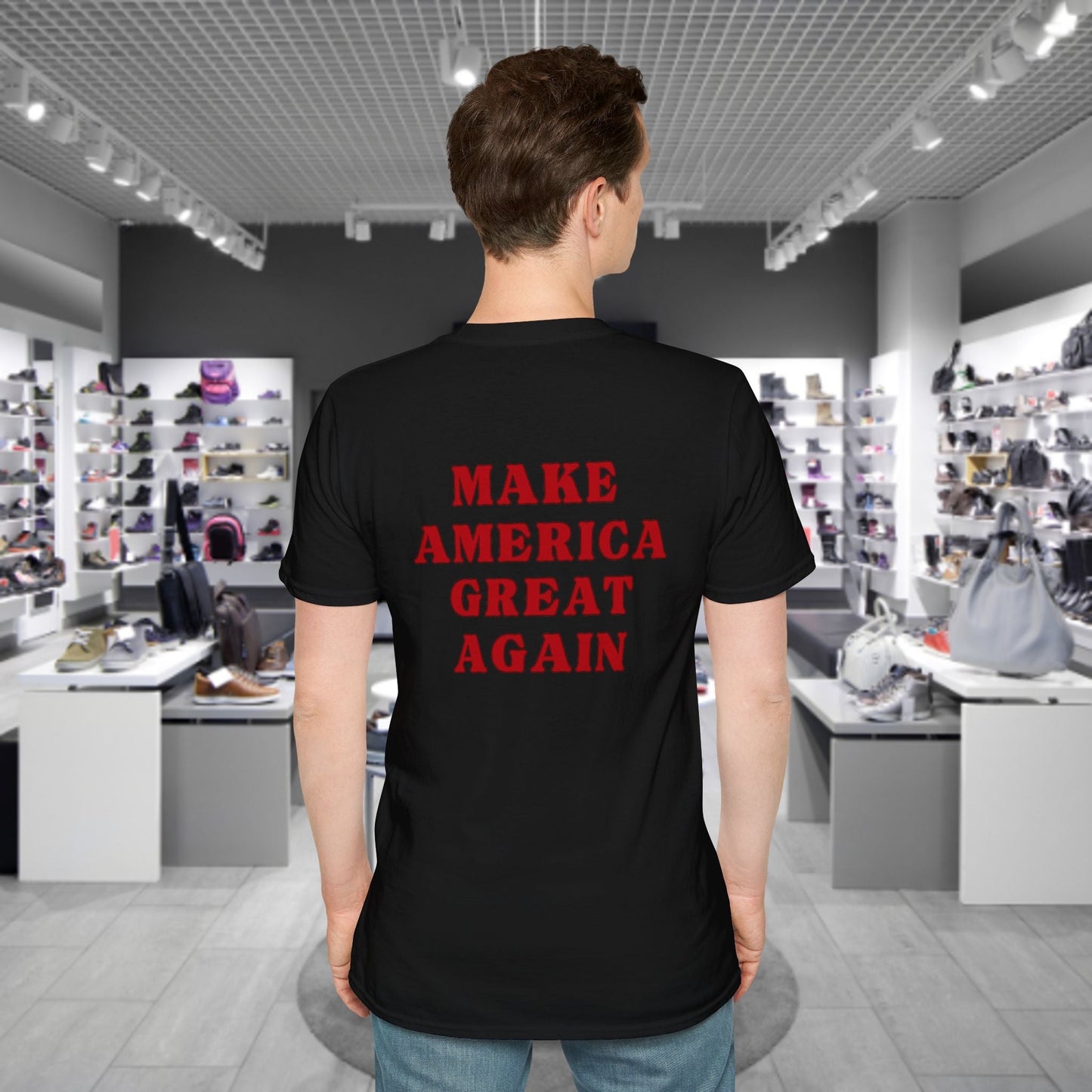 Celebrate record breaking history with our clever political memorabilia 4547 Trump Shirts, with Donald Trump as the iconic Agent 47 holding dual Colt 45's Shop Now 