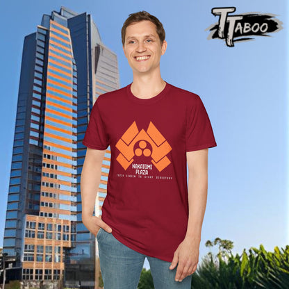 Step into the action of Die Hard with our Nakatomi Plaza Die Hard T Shirt, inspired by the iconic moment when John McClane first arrives at Nakatomi Plaza.