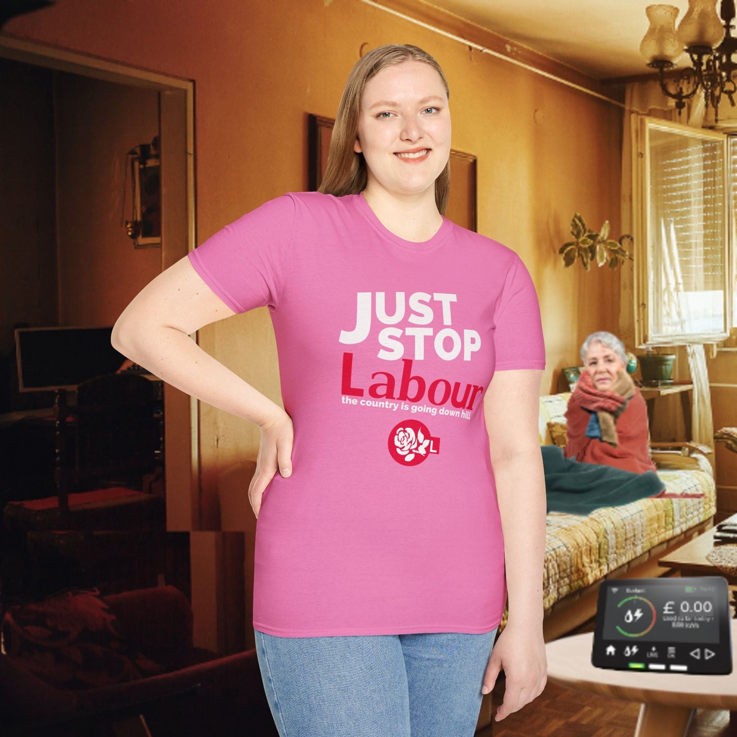 Farmers Protest - UK labour party inheritance tax! show your support with the Just Stop Labour T-shirt. Nigel Farage Reform UK is needed now! Get Labour out of powe