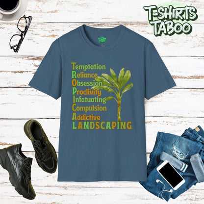 Stay cool and carry on with Tropical Landscaping tee, designed for those who love a touch of the tropics in their gardens. This shirt is ideal for tropical gardeners