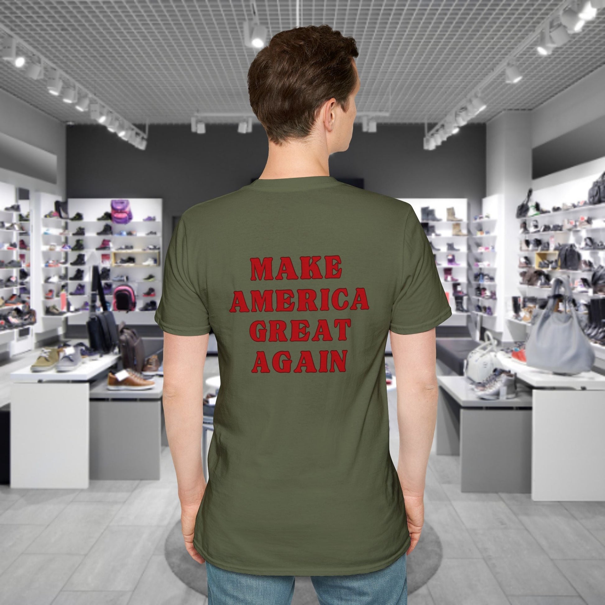 Celebrate record breaking history with our clever political memorabilia 4547 Trump Shirts, with Donald Trump as the iconic Agent 47 holding dual Colt 45's Shop Now 