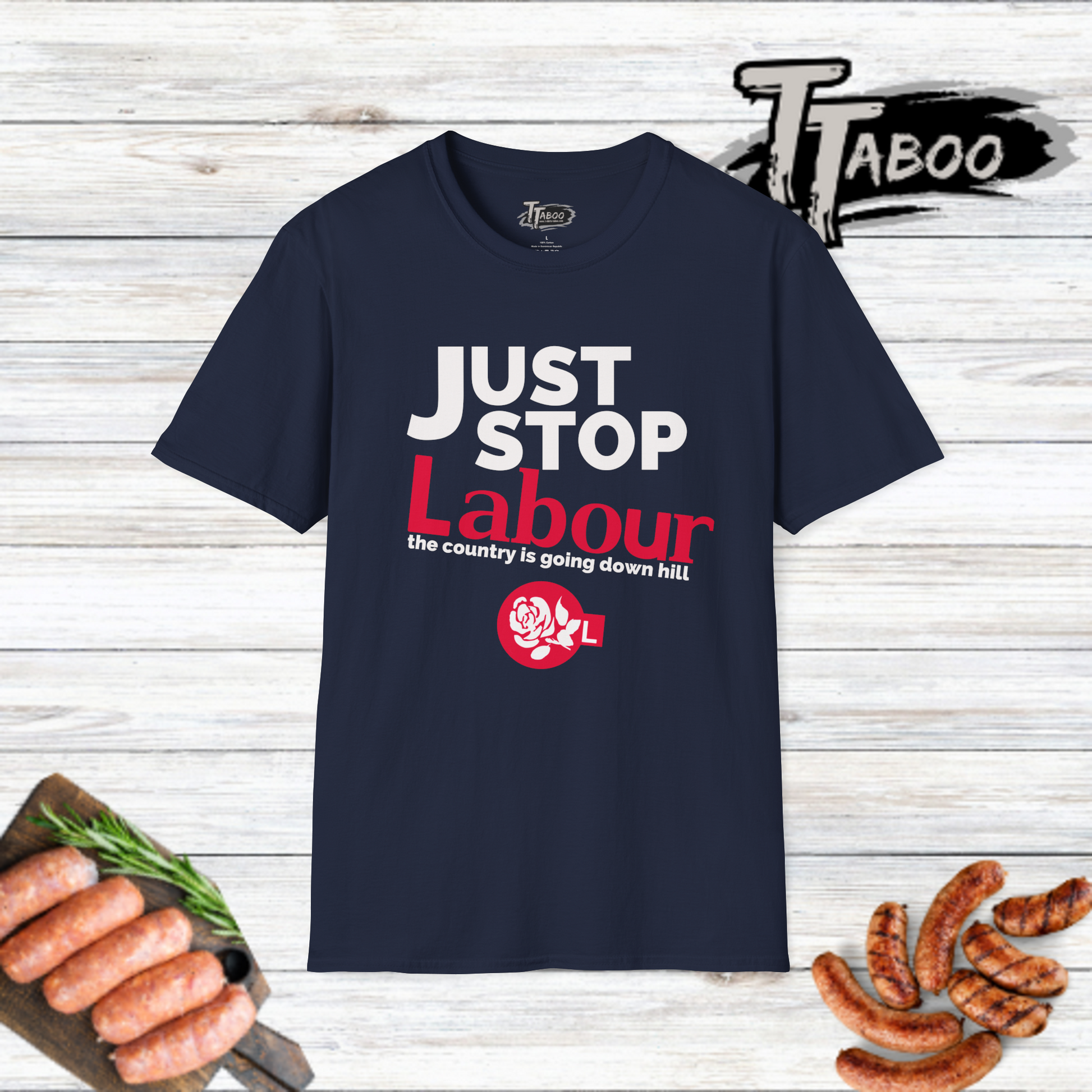 Farmers Protest - UK labour party inheritance tax! show your support with the Just Stop Labour T-shirt. Nigel Farage Reform UK is needed now! Get Labour out of powe